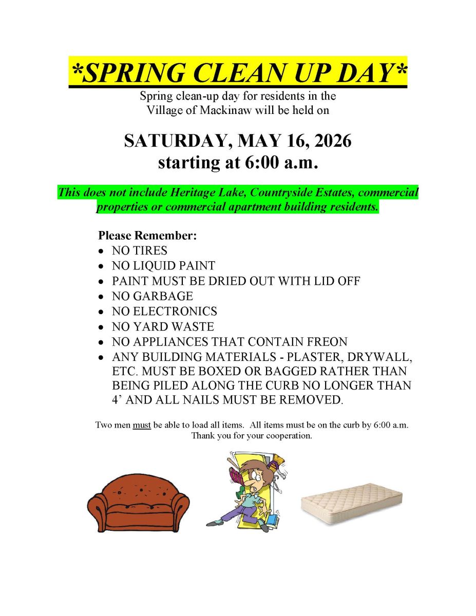2026 Spring Clean Up